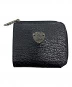ATAOアタオ）の古着「ミリモ・ブラックケリー　コンパクトウォレット」｜ブラック