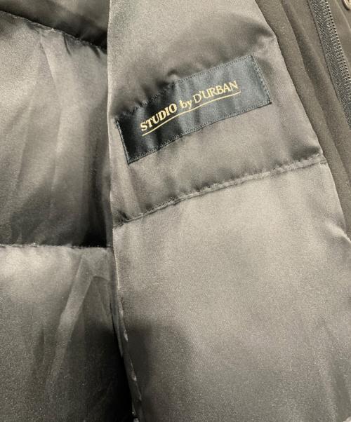 STUDIO by D'URBAN（スタジオバイダーバン）STUDIO by D'URBAN (スタジオバイダーバン) ダウンジャケット ブラック サイズ:Mサイズの古着・服飾アイテム