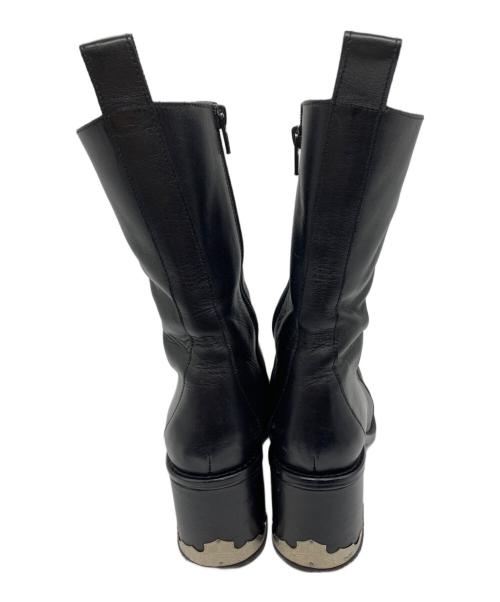 TOGA PULLA（トーガ プルラ）TOGA PULLA (トーガ プルラ) ウェスタンブーツ ブラック サイズ:37の古着・服飾アイテム