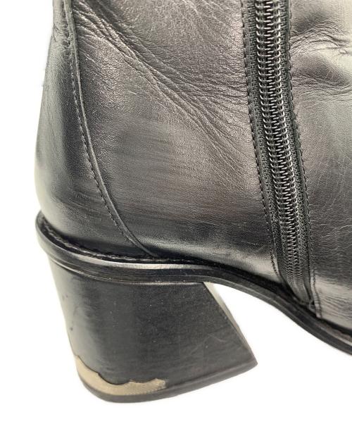 TOGA PULLA（トーガ プルラ）TOGA PULLA (トーガ プルラ) ウェスタンブーツ ブラック サイズ:37の古着・服飾アイテム
