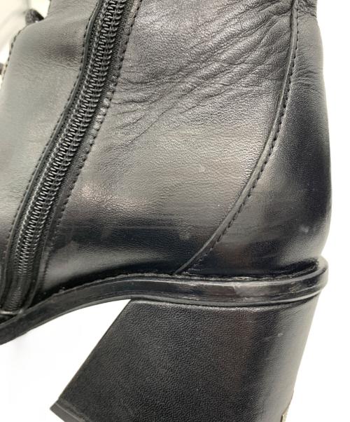 TOGA PULLA（トーガ プルラ）TOGA PULLA (トーガ プルラ) ウェスタンブーツ ブラック サイズ:37の古着・服飾アイテム