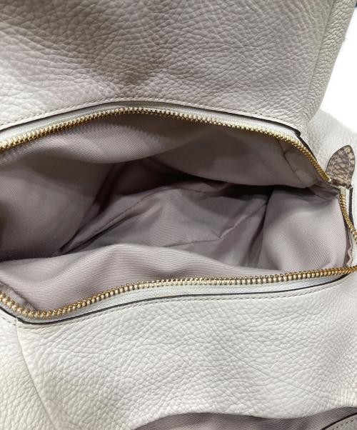 COACH（コーチ）COACH (コーチ) フィービー ショルダーバッグ ホワイト×グレーの古着・服飾アイテム