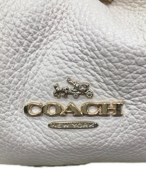 COACH（コーチ）COACH (コーチ) フィービー ショルダーバッグ ホワイト×グレーの古着・服飾アイテム