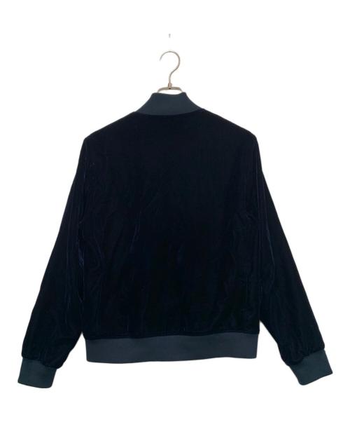 FRED PERRY（フレッドペリー）FRED PERRY (フレッドペリー) ベルベットボンバージャケット ネイビー サイズ:Mサイズの古着・服飾アイテム