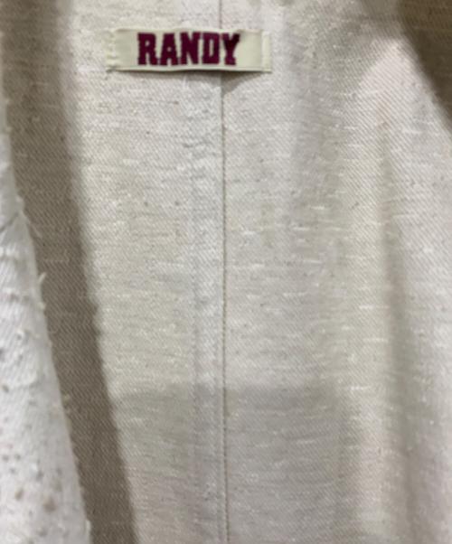 RANDY（ランディー）RANDY (ランディー) HARLD 3B VEST ベージュ サイズ:SIZE 2の古着・服飾アイテム