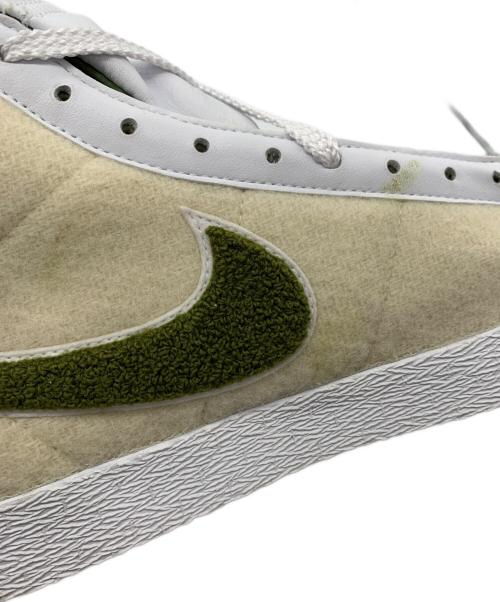 NIKE SB（ナイキエスビー）NIKE SB (ナイキエスビー) 【観賞用】Nike SB Blazer ベージュ×グリーン×ホワイト サイズ:27.5cm 未使用品の古着・服飾アイテム