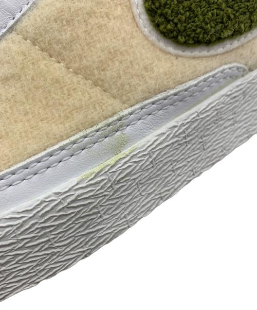 NIKE SB（ナイキエスビー）NIKE SB (ナイキエスビー) 【観賞用】Nike SB Blazer ベージュ×グリーン×ホワイト サイズ:27.5cm 未使用品の古着・服飾アイテム