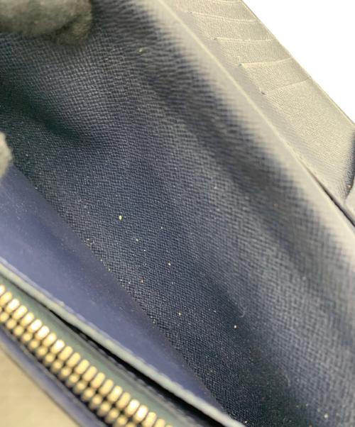 LOUIS VUITTON（ルイ ヴィトン）LOUIS VUITTON (ルイ ヴィトン) タイガ　ポルトフォイユ ブラザ ネイビーの古着・服飾アイテム