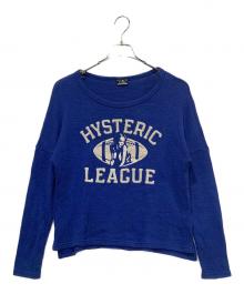 Hysteric Glamour（ヒステリックグラマー）の古着「薄手ニット」｜ブルー