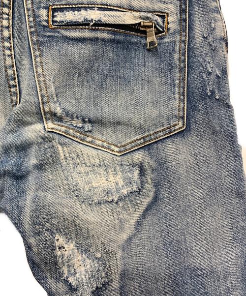 BALMAIN（バルマン）BALMAIN (バルマン) デニムパンツ インディゴ サイズ:SIZE 86cm (W34)の古着・服飾アイテム