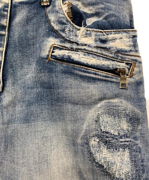 BALMAIN（バルマン）BALMAIN (バルマン) デニムパンツ インディゴ サイズ:SIZE 86cm (W34)の古着・服飾アイテム