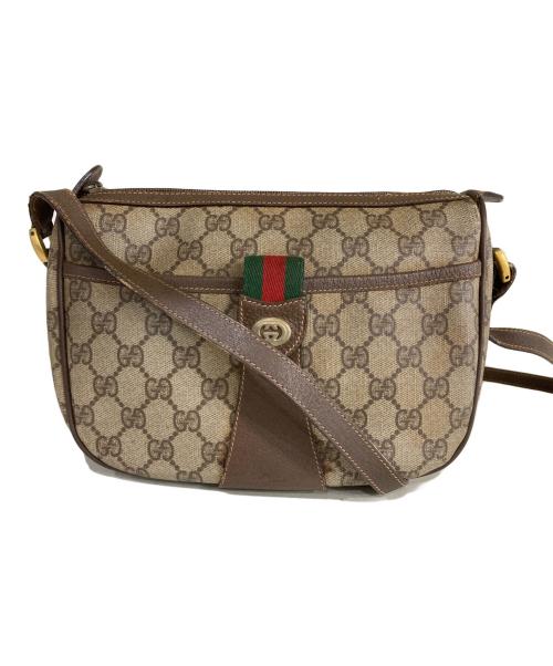 GUCCI（グッチ）GUCCI (グッチ) ショルダーバッグ　シェリーライン ベージュの古着・服飾アイテム