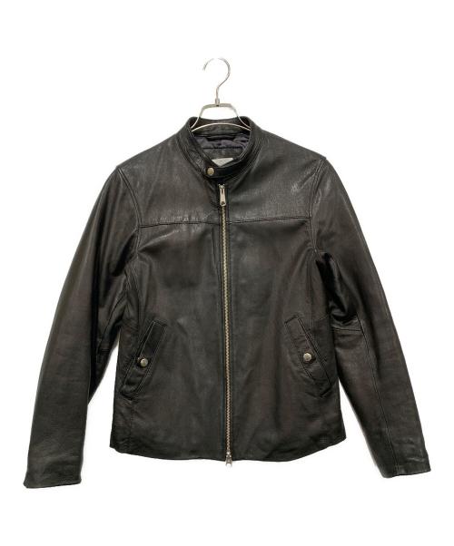 BEAUTY&YOUTH（ビューティーアンドユース）BEAUTY&YOUTH (ビューティーアンドユース) BY ゴート パデッド ライダース ジャケット ブラック サイズ:Mサイズの古着・服飾アイテム