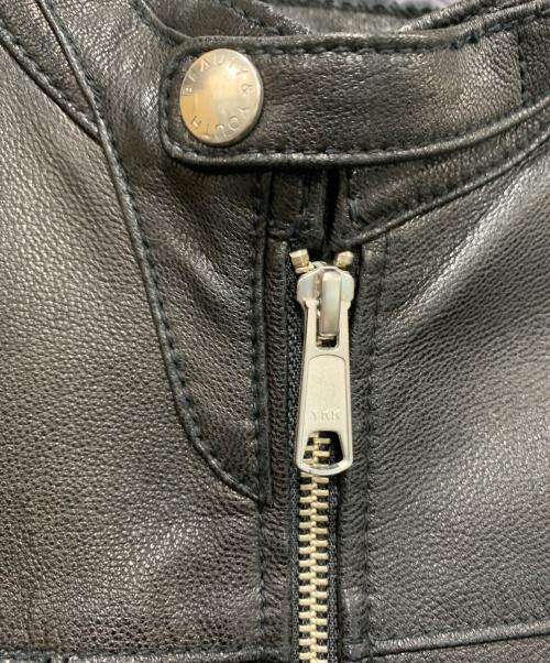 BEAUTY&YOUTH（ビューティーアンドユース）BEAUTY&YOUTH (ビューティーアンドユース) BY ゴート パデッド ライダース ジャケット ブラック サイズ:Mサイズの古着・服飾アイテム