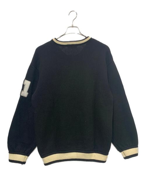 X-LARGE（エクストララージ）X-LARGE (エクストララージ) 厚手ニット ブラック サイズ:SIZE Mの古着・服飾アイテム