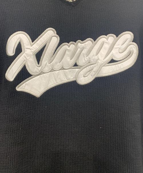 X-LARGE（エクストララージ）X-LARGE (エクストララージ) 厚手ニット ブラック サイズ:SIZE Mの古着・服飾アイテム