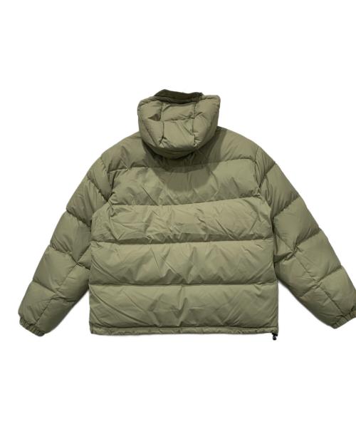 X-LARGE（エクストララージ）X-LARGE (エクストララージ) RIPSTOP HOODED DOWN JACKET グリーン サイズ:Lサイズの古着・服飾アイテム