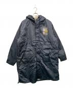 SUNTORYサントリー）の古着「ベンチコート　SUNTORY COFFEE BOSS」｜ネイビー