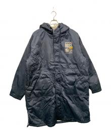 SUNTORY（サントリー）の古着「ベンチコート　SUNTORY COFFEE BOSS」｜ネイビー