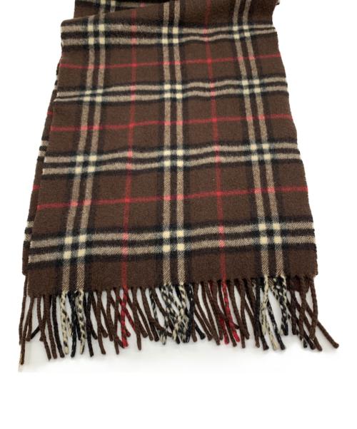 Burberry's（バーバリー）Burberry's (バーバリー) マフラー ブラウンの古着・服飾アイテム
