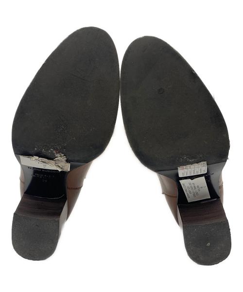 FABIO RUSCONI（ファビオルスコーニ）FABIO RUSCONI (ファビオルスコーニ) ロングブーツ ブラウン サイズ:39の古着・服飾アイテム