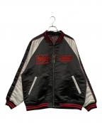 niko and×STRANGER THINGSニコアンド×ストレンジャーシングス）の古着「リバーシブルブルゾン」｜ブラック