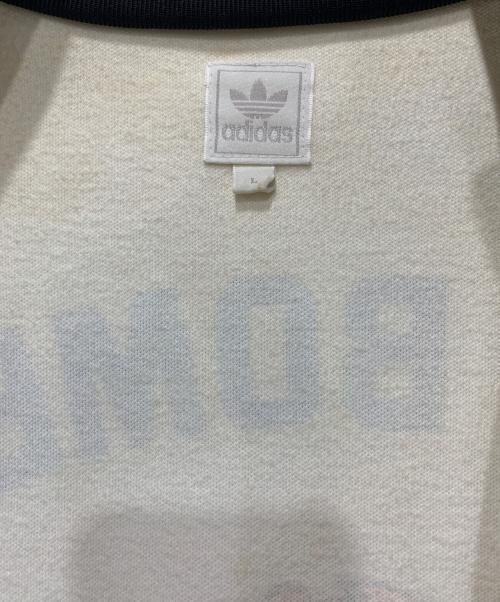 adidas（アディダス）adidas (アディダス) トラックジャケット　ドイツ代表ゲルトミュラー ホワイト サイズ:Lサイズの古着・服飾アイテム