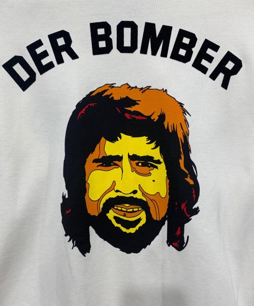 adidas（アディダス）adidas (アディダス) トラックジャケット　ドイツ代表ゲルトミュラー ホワイト サイズ:Lサイズの古着・服飾アイテム