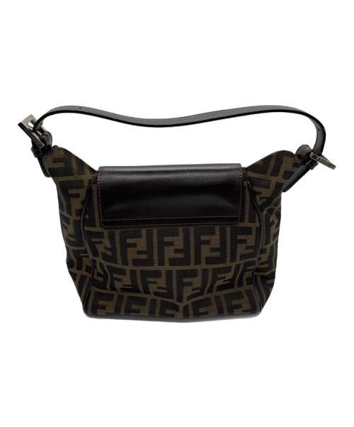 FENDI（フェンディ）FENDI (フェンディ) ズッカ　ハンドバッグ ブラウンの古着・服飾アイテム