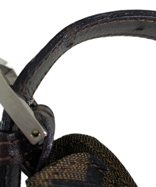 FENDI（フェンディ）FENDI (フェンディ) ズッカ　ハンドバッグ ブラウンの古着・服飾アイテム