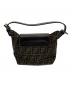 FENDI (フェンディ) ズッカ　ハンドバッグ ブラウン：50000円