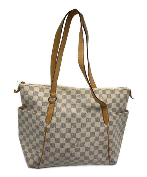 LOUIS VUITTON（ルイ ヴィトン）LOUIS VUITTON (ルイ ヴィトン) ダミエ・アズール トータリーMM アイボリーの古着・服飾アイテム