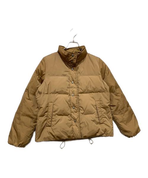 BURBERRY BLUE LABEL（バーバリー ブルー レーベル）BURBERRY BLUE LABEL (バーバリーロンドンブルーレーベル) リバーシブルダウンジャケット ベージュ サイズ:SIZE 38の古着・服飾アイテム