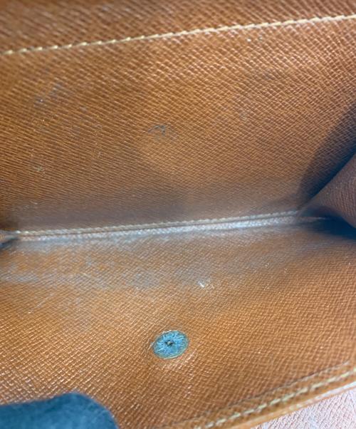 LOUIS VUITTON（ルイ ヴィトン）LOUIS VUITTON (ルイ ヴィトン) モノグラム　ポルトトレゾール エテュイパピエ ブラウンの古着・服飾アイテム