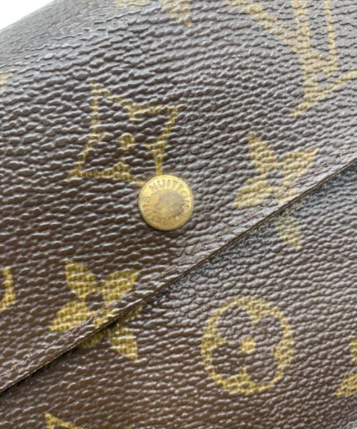 LOUIS VUITTON（ルイ ヴィトン）LOUIS VUITTON (ルイ ヴィトン) モノグラム　ポルトトレゾール エテュイパピエ ブラウンの古着・服飾アイテム