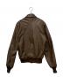Willis&Geiger (ウィルスガイガー) A-2フライトジャケット ブラウン サイズ:36：13000円