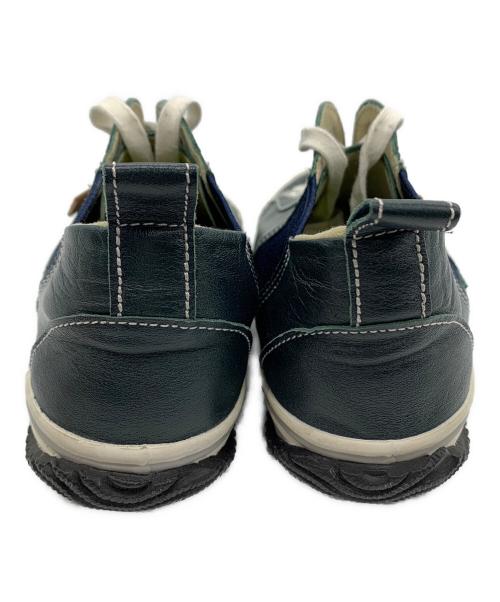 SPINGLE MOVE（スピングルムーヴ）SPINGLE MOVE (スピングルムーヴ) サイドゴアレザースニーカー グリーン サイズ:SIZE XSの古着・服飾アイテム