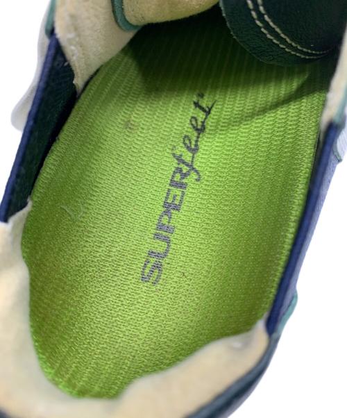 SPINGLE MOVE（スピングルムーヴ）SPINGLE MOVE (スピングルムーヴ) サイドゴアレザースニーカー グリーン サイズ:SIZE XSの古着・服飾アイテム