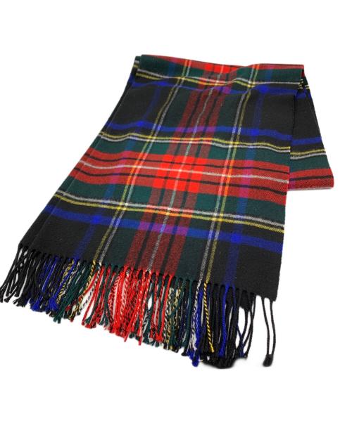 JOHNSTONS（ジョンストンズ）JOHNSTONS (ジョンストンズ) カシミヤ タータンチェックマフラー マルチカラーの古着・服飾アイテム