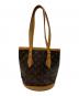 LOUIS VUITTON (ルイ ヴィトン) モノグラム　バケットPM ブラウン：65000円