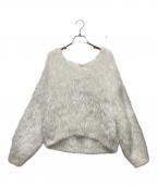 Nobleノーブル）の古着「厚手ニット」｜ホワイト