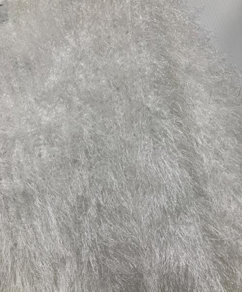 Noble（ノーブル）Noble (ノーブル) 厚手ニット ホワイト サイズ:フリー 未使用品の古着・服飾アイテム