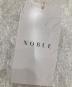 中古・古着 Noble (ノーブル) 厚手ニット ホワイト サイズ:フリー 未使用品：7000円