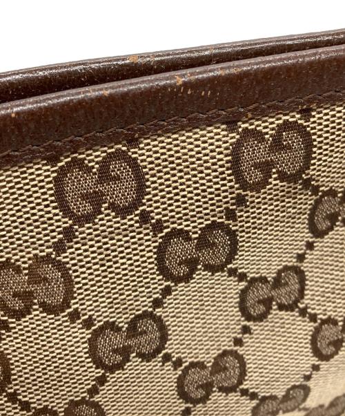 GUCCI（グッチ）GUCCI (グッチ) ショルダーバッグ ベージュ×ブラウンの古着・服飾アイテム