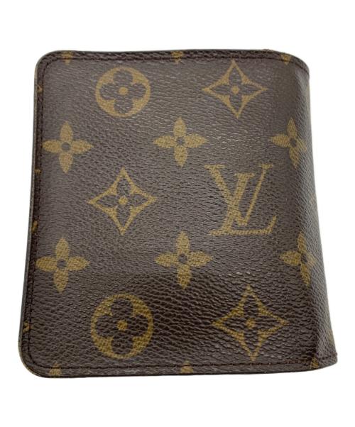 LOUIS VUITTON（ルイ ヴィトン）LOUIS VUITTON (ルイ ヴィトン) モノグラム　コンパクトジップ ブラウンの古着・服飾アイテム