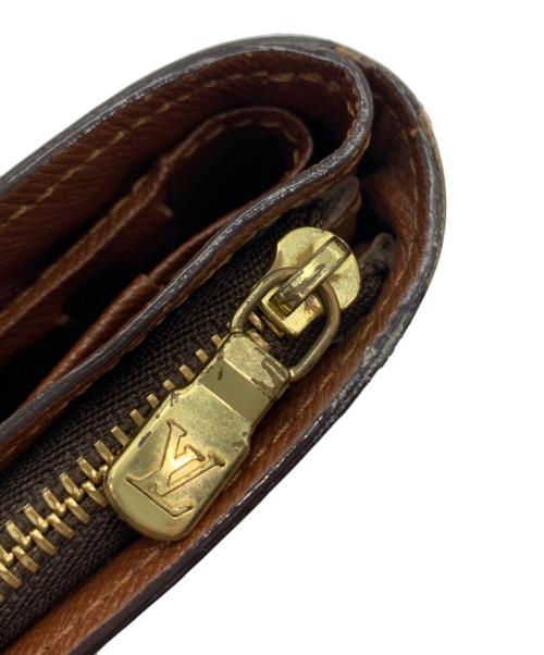 LOUIS VUITTON（ルイ ヴィトン）LOUIS VUITTON (ルイ ヴィトン) モノグラム　コンパクトジップ ブラウンの古着・服飾アイテム