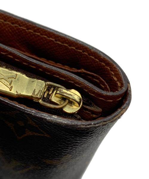 LOUIS VUITTON（ルイ ヴィトン）LOUIS VUITTON (ルイ ヴィトン) モノグラム　コンパクトジップ ブラウンの古着・服飾アイテム