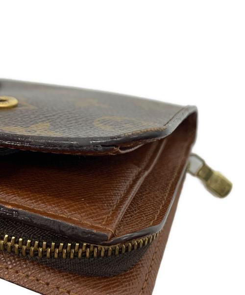 LOUIS VUITTON（ルイ ヴィトン）LOUIS VUITTON (ルイ ヴィトン) モノグラム　コンパクトジップ ブラウンの古着・服飾アイテム