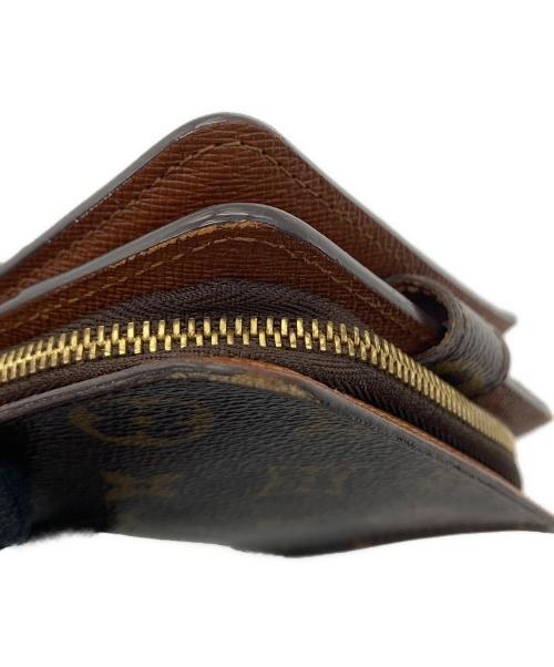 LOUIS VUITTON（ルイ ヴィトン）LOUIS VUITTON (ルイ ヴィトン) モノグラム　コンパクトジップ ブラウンの古着・服飾アイテム