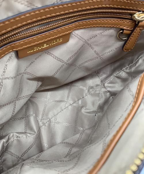 MICHAEL KORS（マイケル・コース）MICHAEL KORS (マイケル・コース) ショルダーバッグ ブラウンの古着・服飾アイテム